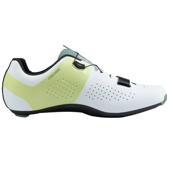 Zapatillas Northwave STORM CARBON Blanco-Amarillo Pastel