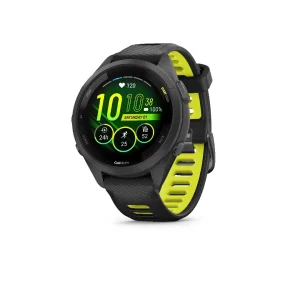 Reloj Garmin Forerunner 265 S Music Negro/Amarillo 42mm