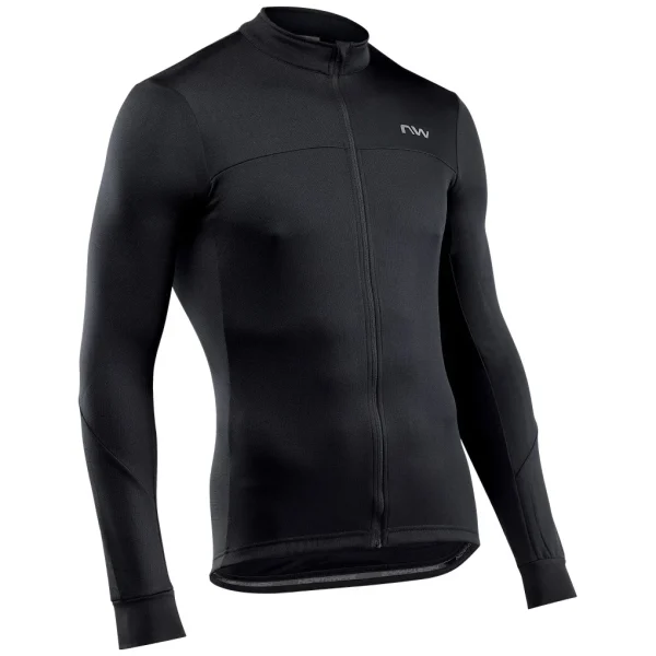 Maillot m/l Northwave FORCE 2 Con Cremallera Negro