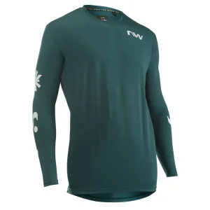 Maillot Northwave m/l XTRAIL Petrol-Blanco