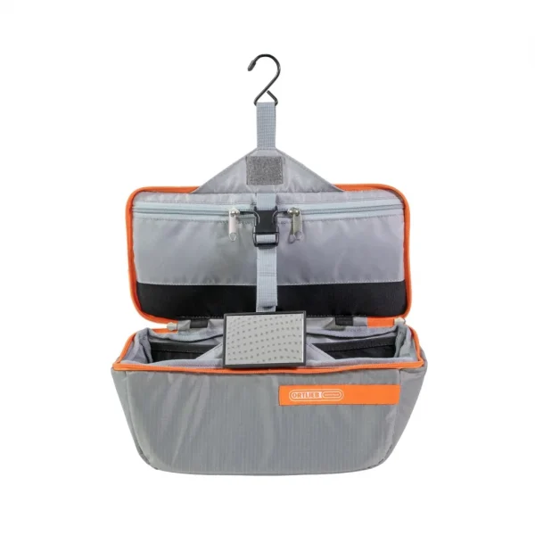 Organizador Ortlieb Toiletry para Duffle o Rack-Pack 5l. Gris