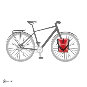 Alforjas Ortlieb SportsRoller 29L QL2.1 Rojo