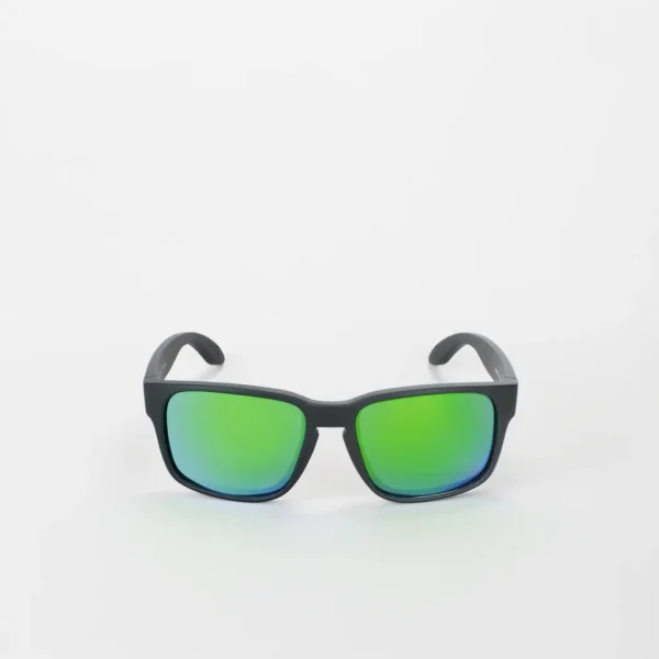 Gafas Deportivas Out Of Swordfish Negro Brillante-Mate Lente The One Quarzo
