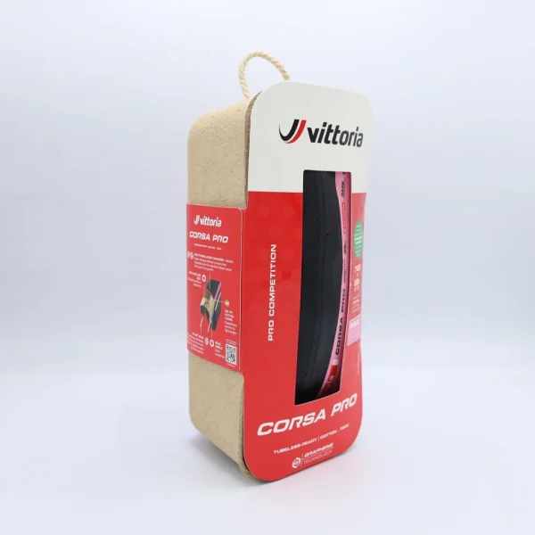 Cubierta Carretera Vittoria CORSA PRO LTD 700x28c Plegable TLR Rosa G2.0