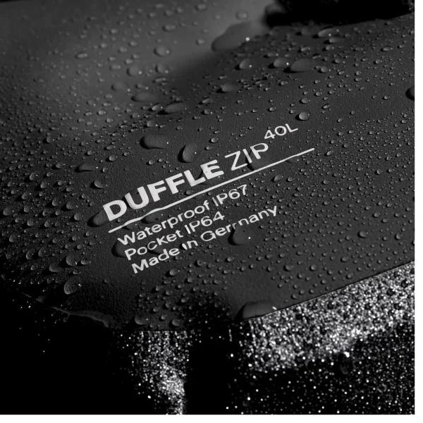 Bolsa Viaje Ortlieb DUFFLE  Zip TS 40L. Tidura Strong Negro