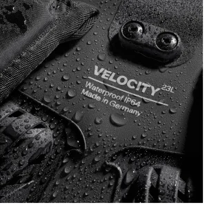 Mochila Ortlieb Velocity TS 23 Litros Tidura Strong Negro
